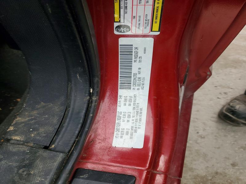 78241605 :رقم المزاد ، 1C3BC5ED2AN127835 vin ، 2010 Chrysler Sebring مزاد بيع