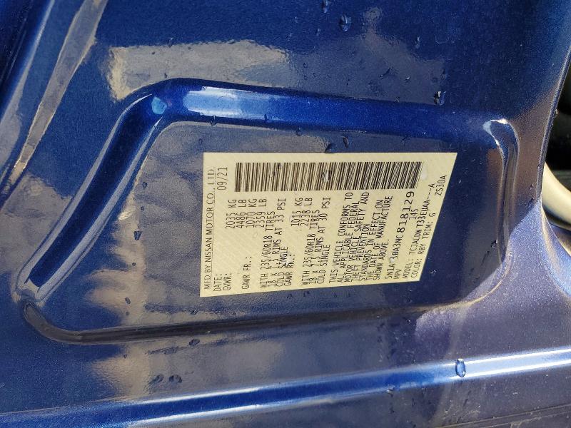 Продажа на аукционе авто 2021 Nissan Rogue, vin: 5N1AT3BA3MC818129, номер лота: 78089945