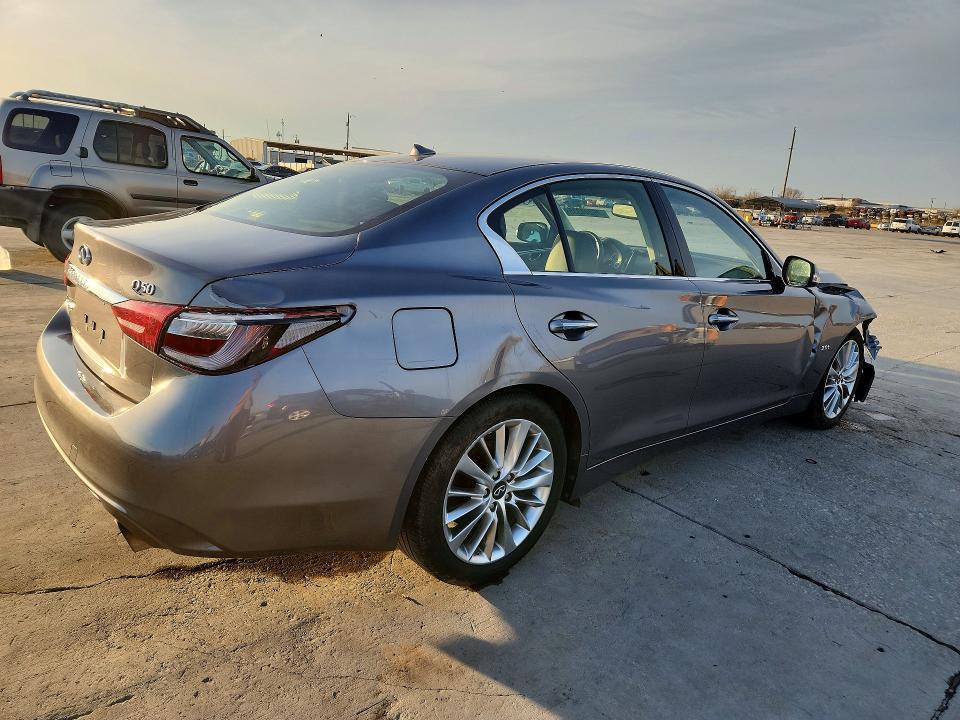 76244335 :رقم المزاد ، JN1EV7AP3LM207252 vin ، 2020 Infiniti Q50 مزاد بيع
