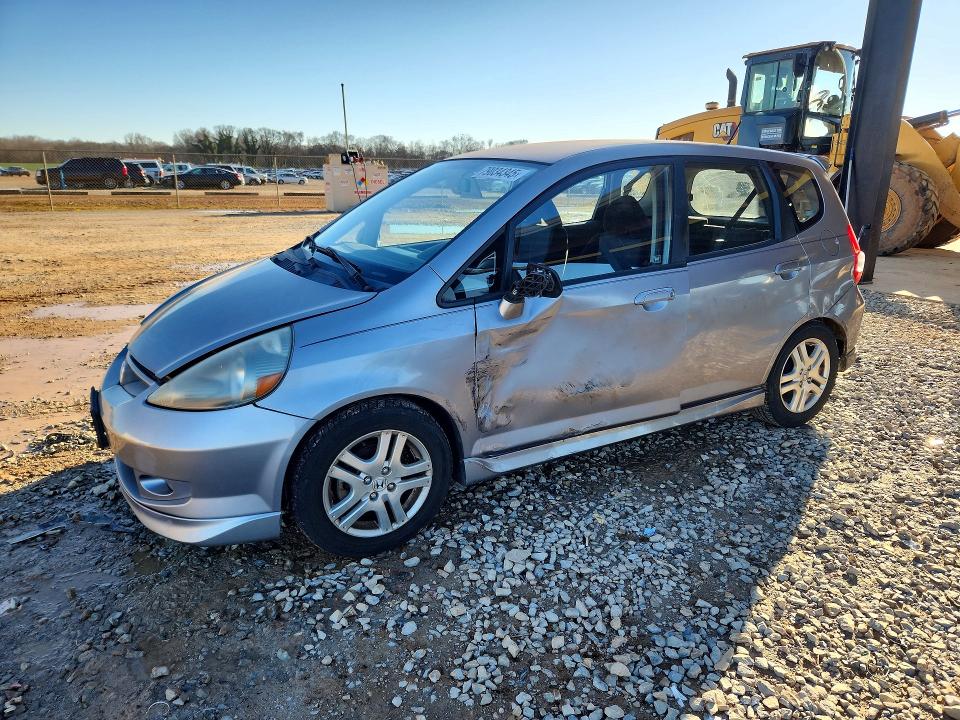 79034345 :رقم المزاد ، JHMGD38617S020266 vin ، 2007 Honda Fit مزاد بيع