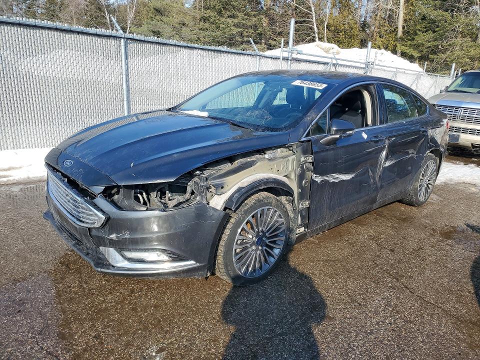 76438655 :رقم المزاد ، 3FA6P0T92HR101235 vin ، 2017 Ford Fusion مزاد بيع