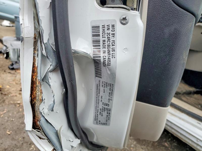 Продаж на аукціоні авто 2022 Chrysler Pacifica, vin: 2C4RC1BG4NR140533, номер лоту: 78989295