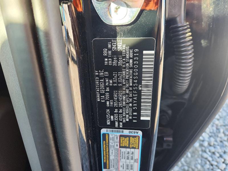 Продажа на аукционе авто 2025 Kia Ev9, vin: 5XYAEFS54SG003319, номер лота: 77501715