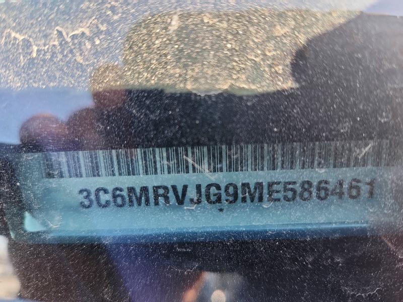 Продажа на аукционе авто 2021 Ram Promaster 3500, vin: 3C6MRVJG9ME586461, номер лота: 77084875