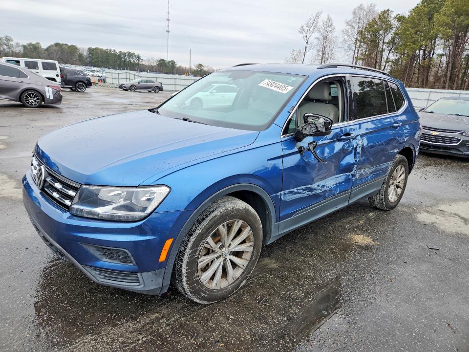 Aukcja sprzedaży 2019 Volkswagen Tiguan, vin: 3VV2B7AX8KM053621, numer aukcji: 74924405