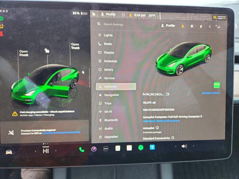 Aukcja sprzedaży 2023 Tesla Model 3, vin: 5YJ3E1EAXPF623353, numer aukcji: 77013335