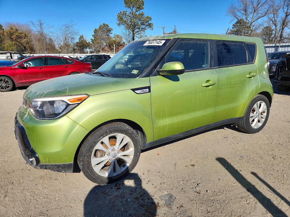 76657145 :رقم المزاد ، KNDJP3A56G7848980 vin ، 2016 Kia Soul + مزاد بيع