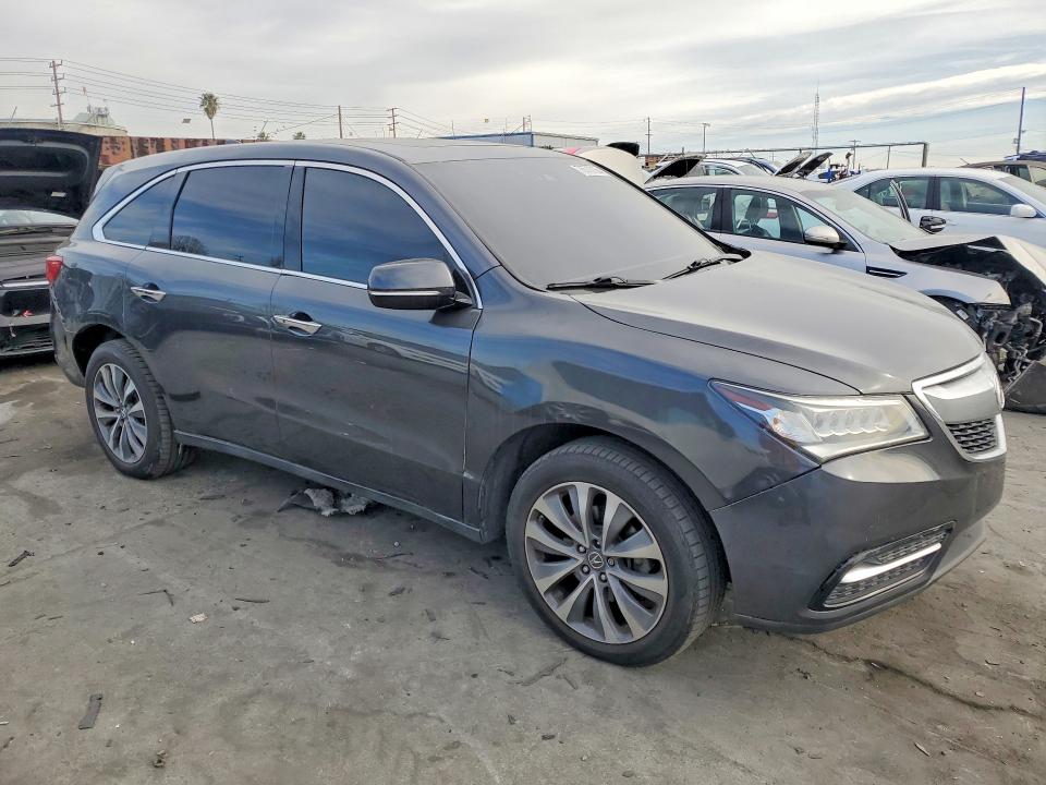 76573735 :رقم المزاد ، 5FRYD3H45GB013174 vin ، 2016 Acura Mdx مزاد بيع