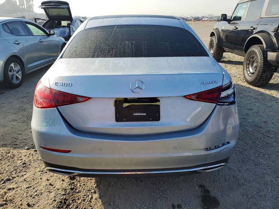 2022 Mercedes-benz C მანქანა იყიდება აუქციონზე, vin: W1KAF4HBXNR013198, აუქციონის ნომერი: 75171425