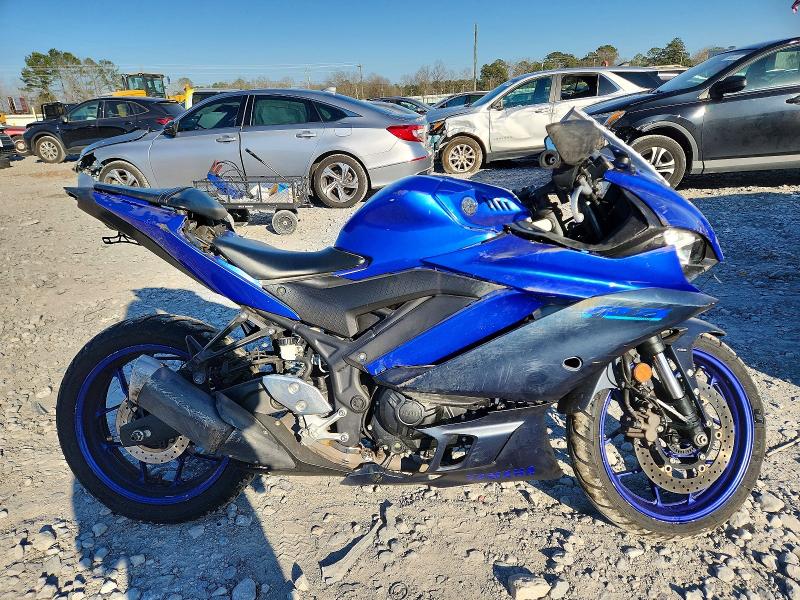 75769785 :رقم المزاد ، MH3RH18Y8NK008506 vin ، 2022 Yamaha Yzfr3 مزاد بيع
