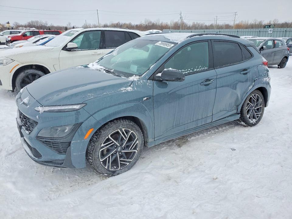 Продаж на аукціоні авто 2022 Hyundai Kona N Line 4dr Awd, vin: KM8K5CA39NU927367, номер лоту: 78999955