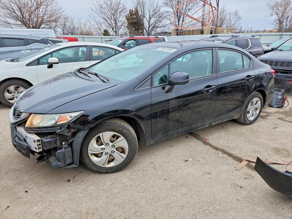 77611815 :رقم المزاد ، 19XFB2F53DE075596 vin ، 2013 Honda Civic مزاد بيع