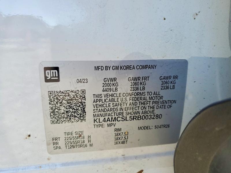 Aukcja sprzedaży 2024 Buick Encore Gx, vin: KL4AMCSL5RB003280, numer aukcji: 75517645