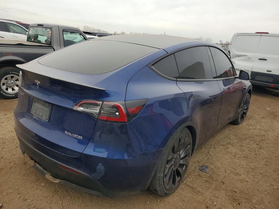 2020 Tesla Model Y მანქანა იყიდება აუქციონზე, vin: 5YJYGDEF0LF000962, აუქციონის ნომერი: 78445255