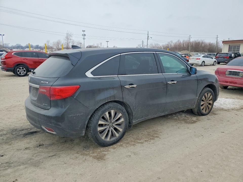 2016 Acura Mdx მანქანა იყიდება აუქციონზე, vin: 5FRYD4H46GB044469, აუქციონის ნომერი: 76114835