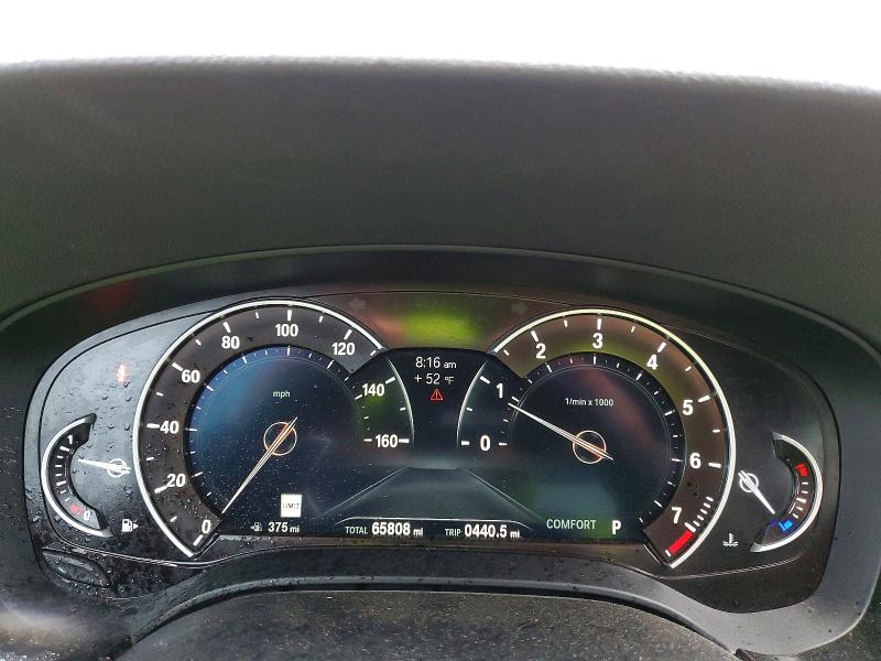 75696815 :رقم المزاد ، WBAJA5C52KBX88130 vin ، 2019 Bmw 530 مزاد بيع