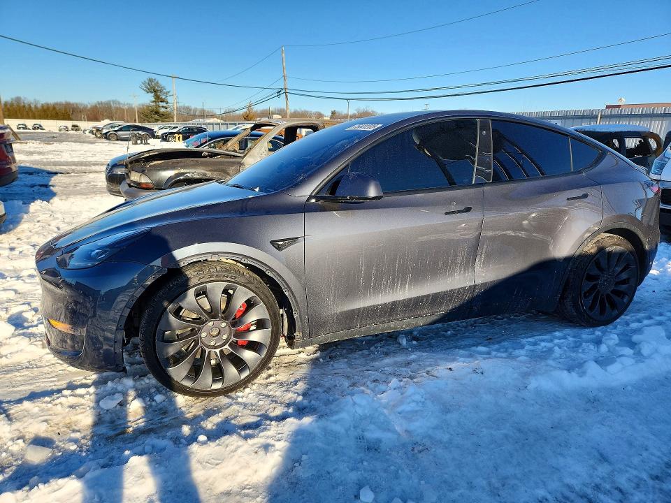 Продажа на аукционе авто 2021 Tesla Model Y, vin: 5YJYGDEF8MF230444, номер лота: 75441205