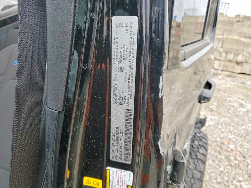 76808505 :رقم المزاد ، 1C4RJXR64RW188598 vin ، 2024 Jeep Wrangler مزاد بيع