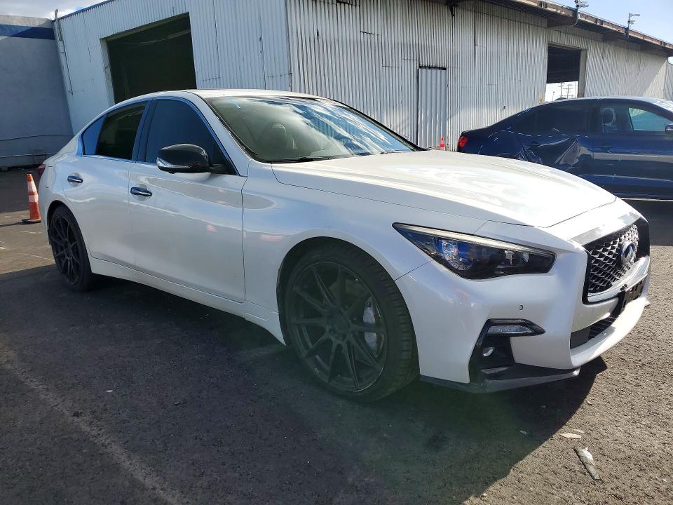2018 Infiniti Q50 მანქანა იყიდება აუქციონზე, vin: JN1EV7AP3JM357004, აუქციონის ნომერი: 77795515