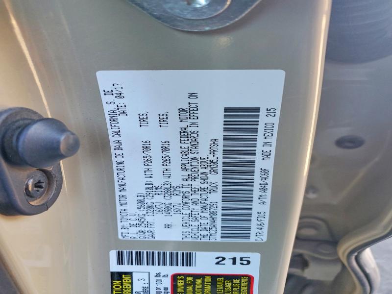Aukcja sprzedaży 2017 Toyota Tacoma, vin: 3TMCZ5AN4HM087291, numer aukcji: 79182655
