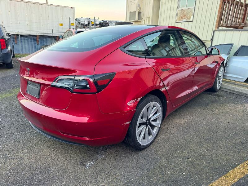 Продаж на аукціоні авто 2022 Tesla Model 3, vin: 5YJ3E1EA5NF369807, номер лоту: 76475425