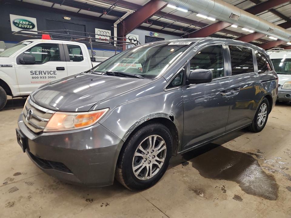 76116825 :رقم المزاد ، 5FNRL5H48CB063310 vin ، 2012 Honda Odyssey Ex مزاد بيع