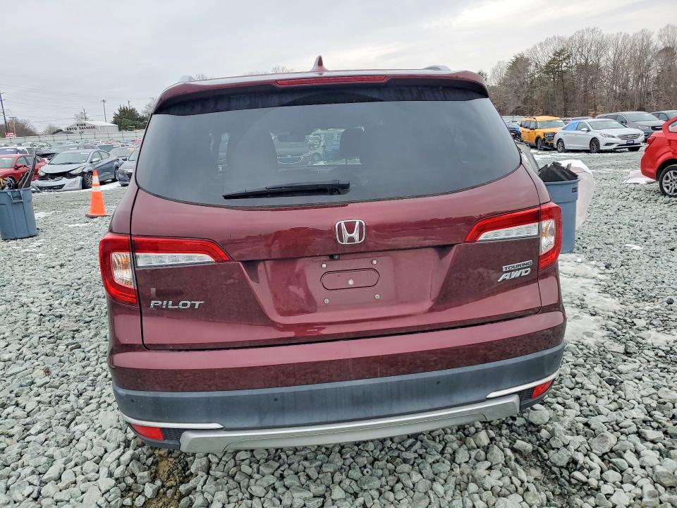 75948785 :رقم المزاد ، 5FNYF6H62NB010714 vin ، 2022 Honda Pilot Tour مزاد بيع