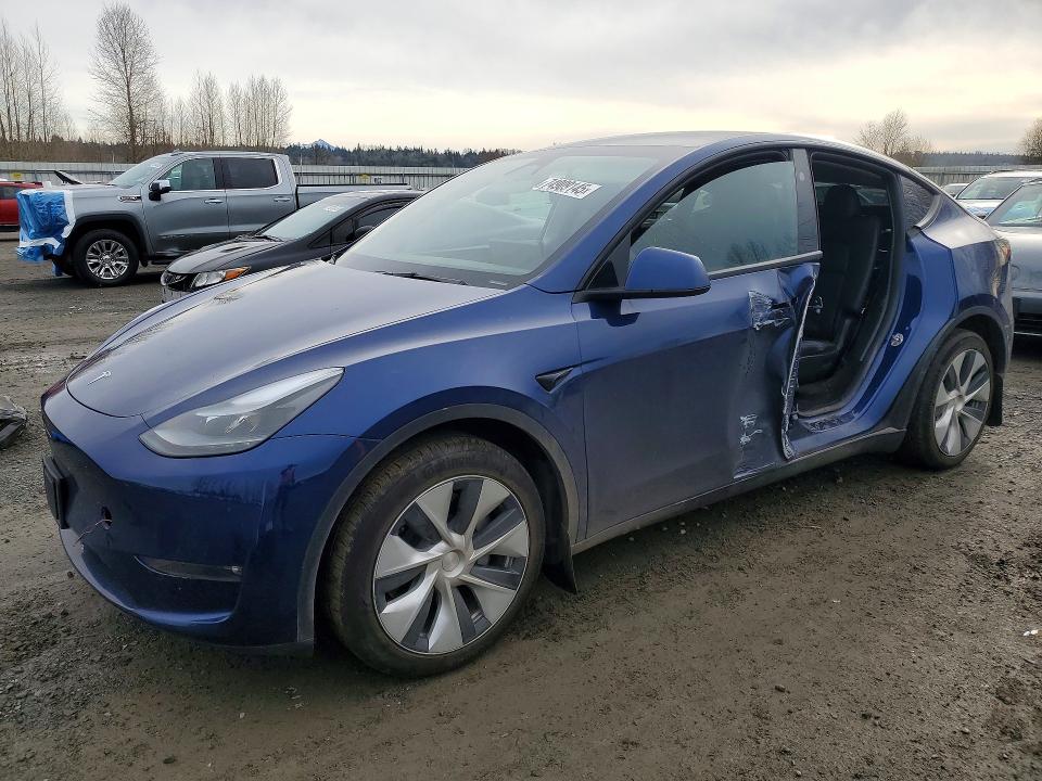 74909145 :رقم المزاد ، 7SAYGAEEXRF982646 vin ، 2024 Tesla Model Y مزاد بيع