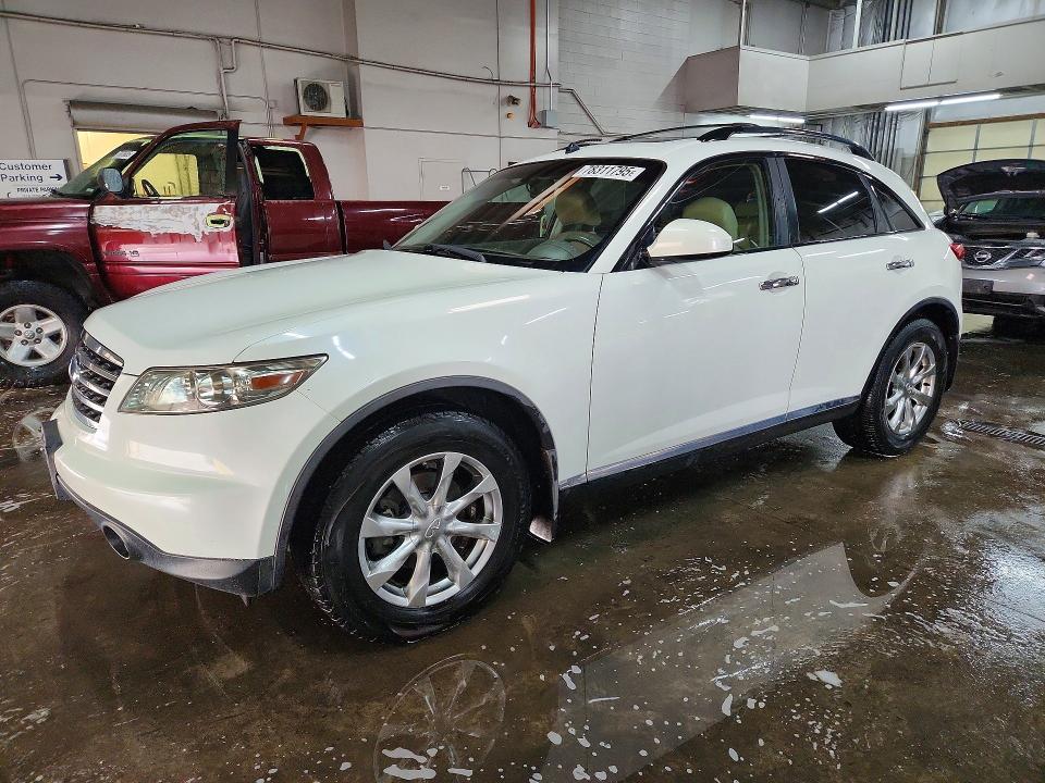 78311795 :رقم المزاد ، JNRAS08W18X205322 vin ، 2008 Infiniti Fx35 مزاد بيع
