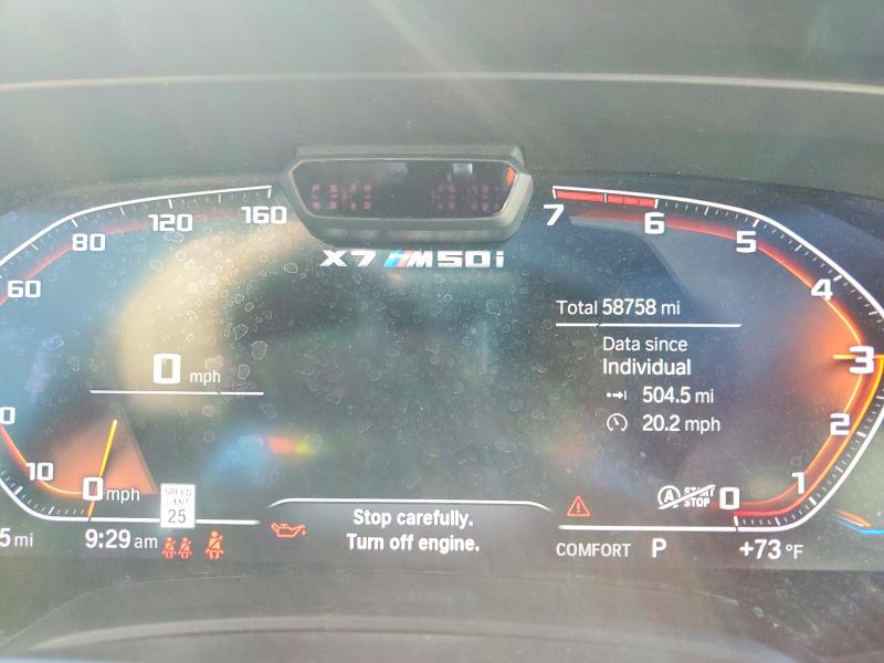 Aukcja sprzedaży 2022 Bmw X7 M50i, vin: 5UXCX6C02N9L77440, numer aukcji: 76670955