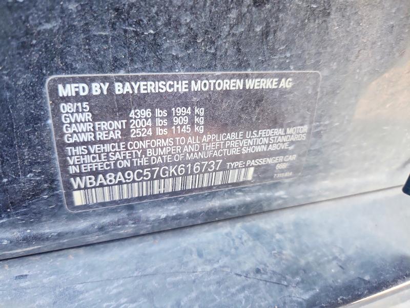 Aukcja sprzedaży 2016 Bmw 320, vin: WBA8A9C57GK616737, numer aukcji: 77575115