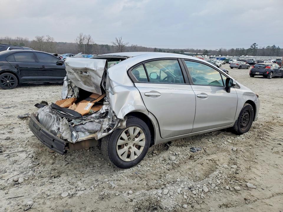 Продажа на аукционе авто 2012 Honda Civic, vin: 19XFB2F57CE109960, номер лота: 78177265