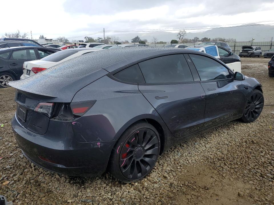Продажа на аукционе авто 2023 Tesla Model 3, vin: 5YJ3E1EC6PF627014, номер лота: 78338795