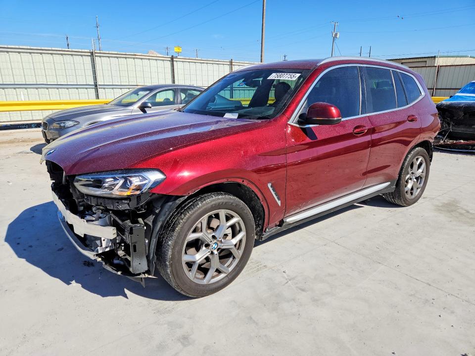 75807755 :رقم المزاد ، 5UX43DP04R9T66332 vin ، 2024 Bmw X3 مزاد بيع