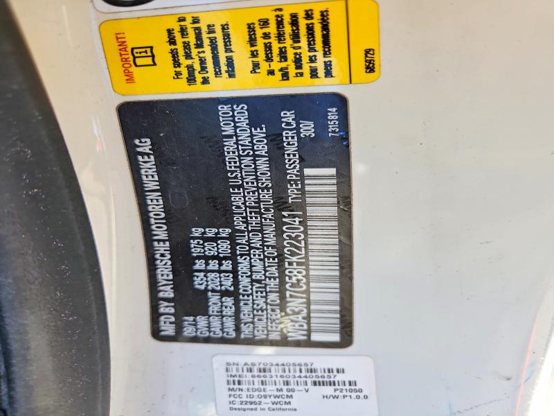 Продаж на аукціоні авто 2015 Bmw 428, vin: WBA3N7C58FK223041, номер лоту: 79106285