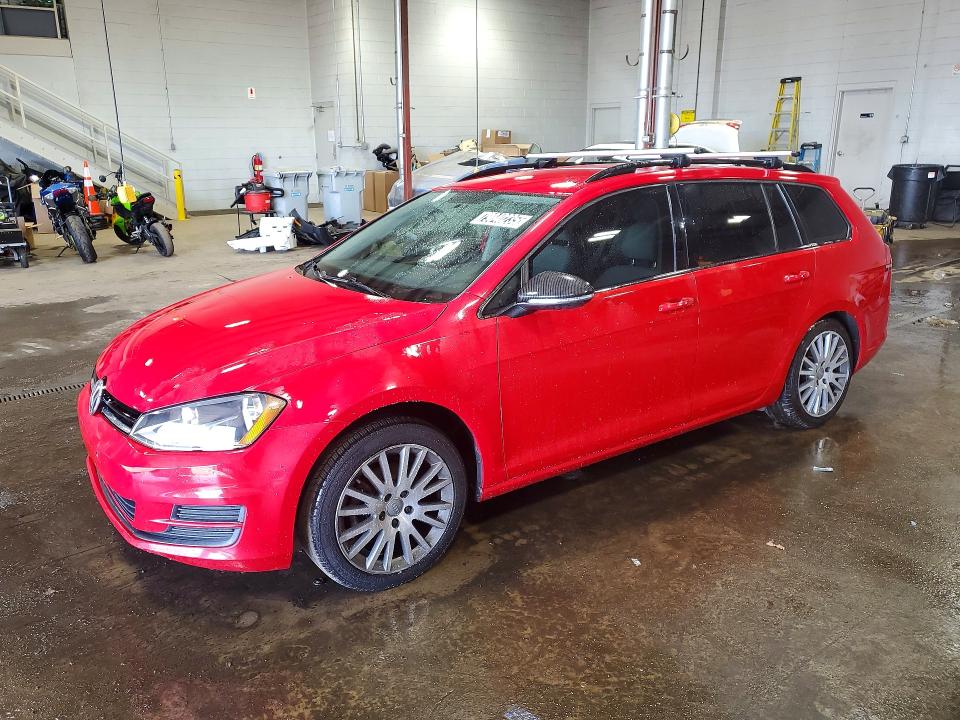 79040235 :رقم المزاد ، 3VW017AU6HM518014 vin ، 2017 Volkswagen Golf Sportwagen مزاد بيع