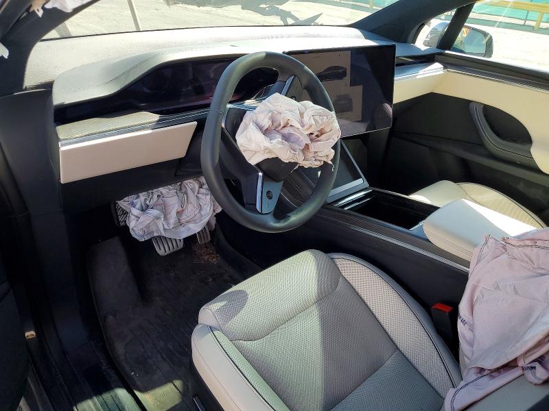 2023 Tesla Model X მანქანა იყიდება აუქციონზე, vin: 7SAXCBE69PF412575, აუქციონის ნომერი: 79303805