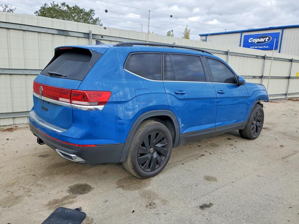 2025 Volkswagen Atlas მანქანა იყიდება აუქციონზე, vin: 1V2JR2CA4SC532734, აუქციონის ნომერი: 77901265