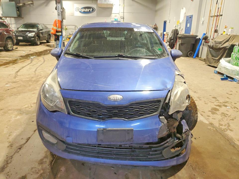 2013 Kia Rio Lx Automatic მანქანა იყიდება აუქციონზე, vin: KNADM4A34D6262268, აუქციონის ნომერი: 76908015