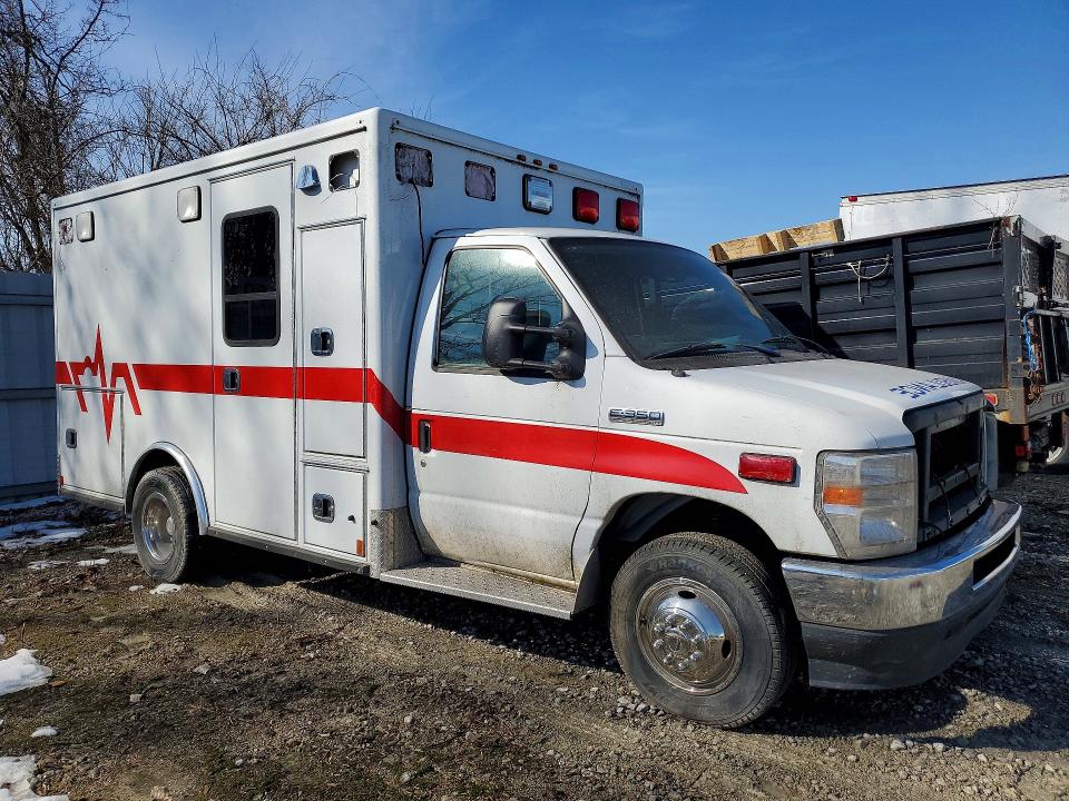 77016735 :رقم المزاد ، 1FDWE3FN5MDC18610 vin ، 2021 Ford Econoline E350 Super Duty Cutaway Van مزاد بيع
