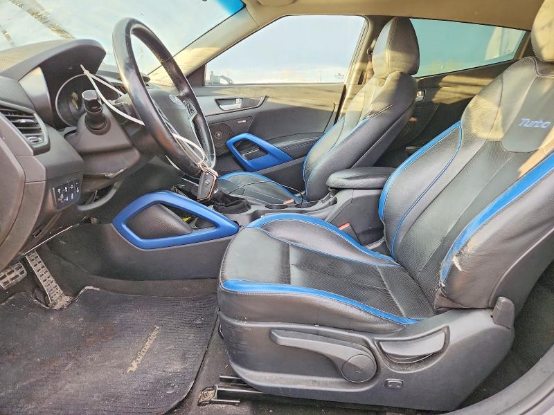 76337355 :رقم المزاد ، KMHTC6AE8FU231369 vin ، 2015 Hyundai Veloster مزاد بيع