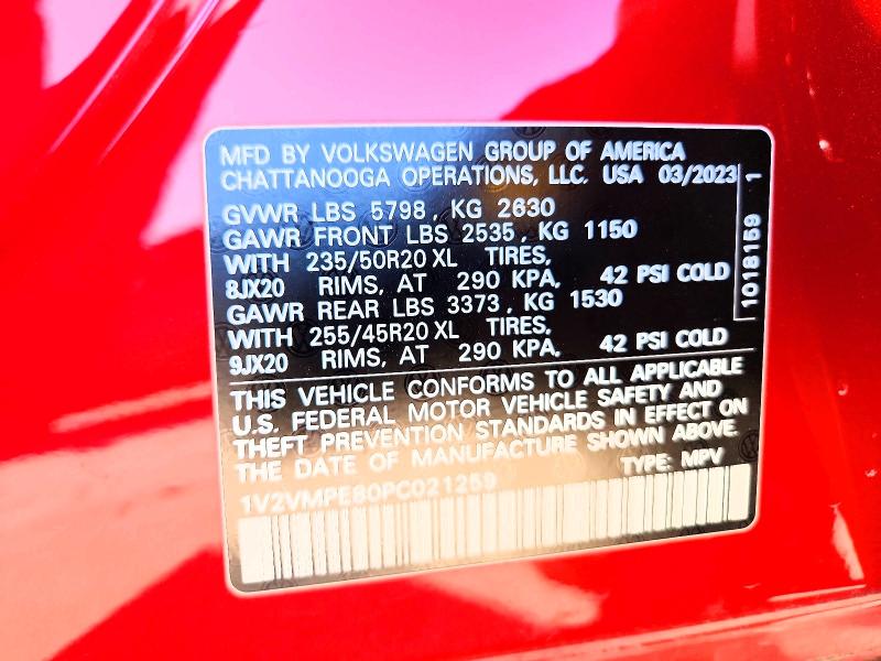 Продажа на аукционе авто 2023 Volkswagen Id.4, vin: 1V2VMPE80PC021259, номер лота: 78432735