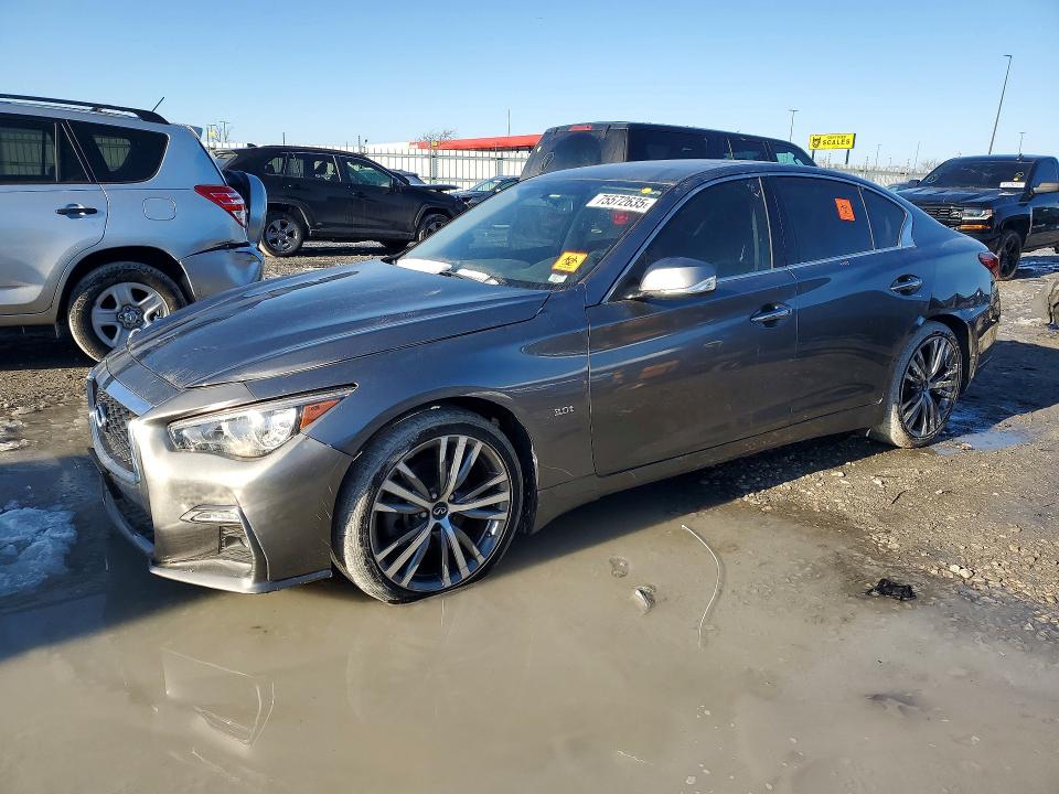 Продажа на аукционе авто 2018 Infiniti Q50, vin: JN1EV7AR9JM433682, номер лота: 75572635