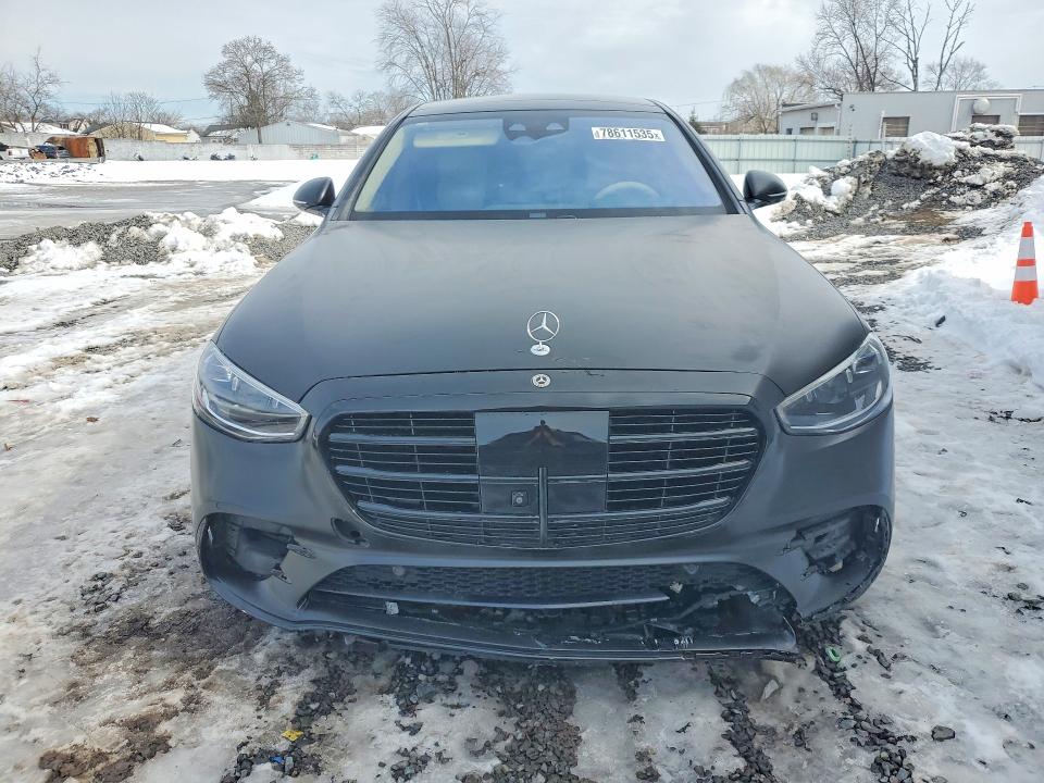 2022 Mercedes-benz S მანქანა იყიდება აუქციონზე, vin: W1K6G7GB3NA134661, აუქციონის ნომერი: 78611535