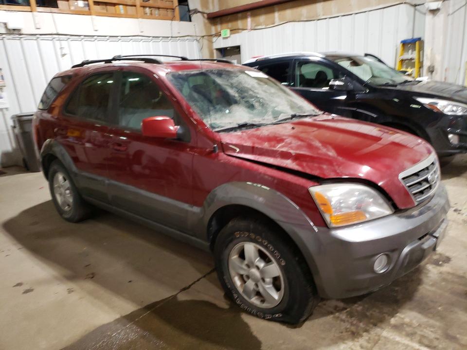 77622955 :رقم المزاد ، KNDJC736775664829 vin ، 2007 Kia Sorento Ex مزاد بيع
