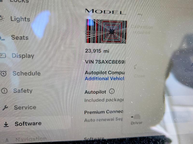 2023 Tesla Model X მანქანა იყიდება აუქციონზე, vin: 7SAXCBE69PF412575, აუქციონის ნომერი: 79303805