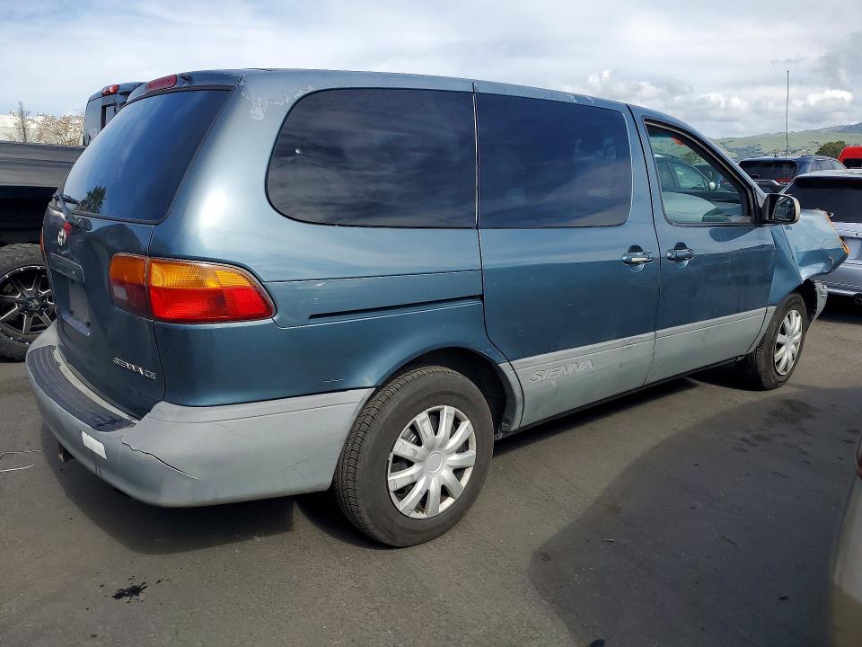 78285085 :رقم المزاد ، 4T3ZF19C0YU262777 vin ، 2000 Toyota Sienna مزاد بيع