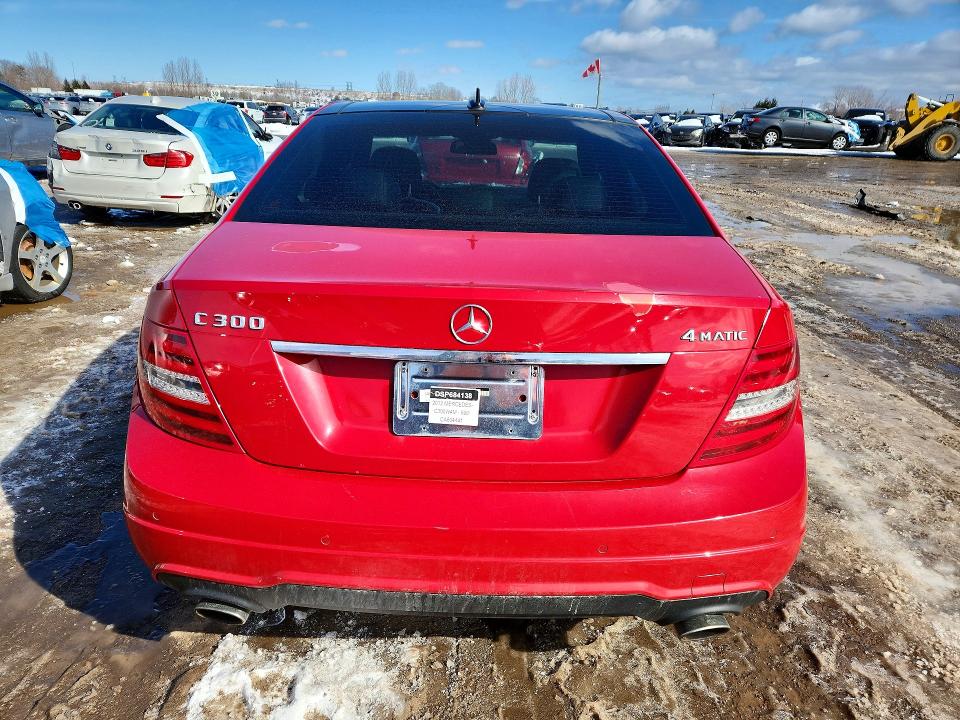 77494935 :رقم المزاد ، WDDGF8BB4CA604441 vin ، 2012 Mercedes-benz C مزاد بيع