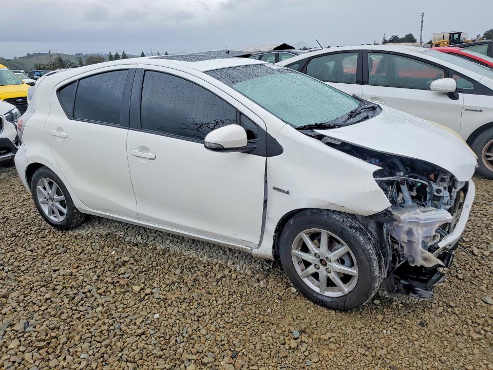 77069405 :رقم المزاد ، JTDKDTB38C1026348 vin ، 2012 Toyota Prius C مزاد بيع