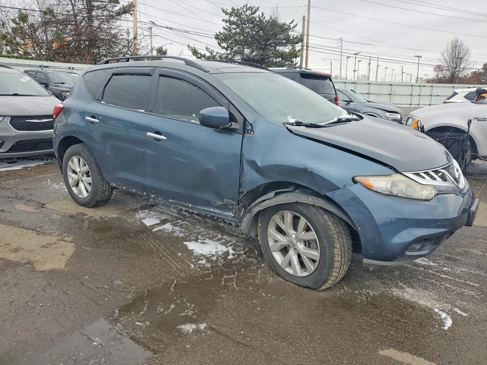 2014 Nissan Murano მანქანა იყიდება აუქციონზე, vin: JN8AZ1MW3EW515498, აუქციონის ნომერი: 78507965